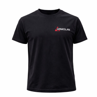 Футболка з логотипом Armolan. Колір: чорний. Розміри: S, M, L, XL, ХXL. Ціна, опис, характеристики Футболка з логотипом Armolan. Колір: чорний. Розміри: S, M, L, XL, ХXL. Ціна, опис, характеристики