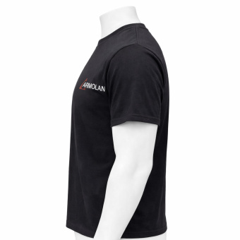 Футболка з логотипом Armolan. Колір: чорний. Розміри: S, M, L, XL, ХXL. Ціна, опис, характеристики фото 3 Футболка з логотипом Armolan. Колір: чорний. Розміри: S, M, L, XL, ХXL. Ціна, опис, характеристики фото 3