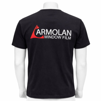 Футболка з логотипом Armolan. Колір: чорний. Розміри: S, M, L, XL, ХXL. Ціна, опис, характеристики фото 4 Футболка з логотипом Armolan. Колір: чорний. Розміри: S, M, L, XL, ХXL. Ціна, опис, характеристики фото 4