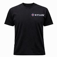 Футболка с логотипом Kylon. Цвет: черный. Размеры: S, M, L, XL, ХXL. - компания komfort-plus.ua