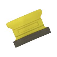 Вигонка Вінг жовтий з бархоткою для розгладження та віджимання води з-під плівок. Ціна, опис, характеристики