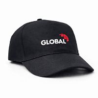 Кепка бейсболка с логотипом Global. Цвет чёрный. Размер универсальный. - компания komfort-plus.ua