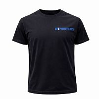 Футболка с логотипом Proffilms. Цвет: черный. Размеры: S, M, L, XL, ХXL. - компания komfort-plus.ua